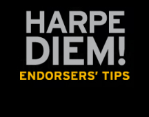 HARPE DIEM! Endorsers' Tips